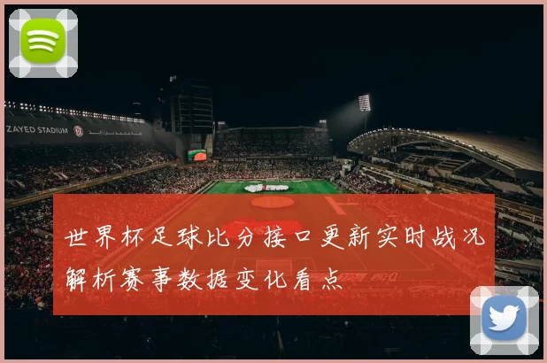 世界杯足球比分接口更新实时战况解析赛事数据变化看点